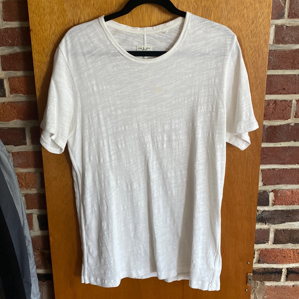 Rag and bone white tshirt